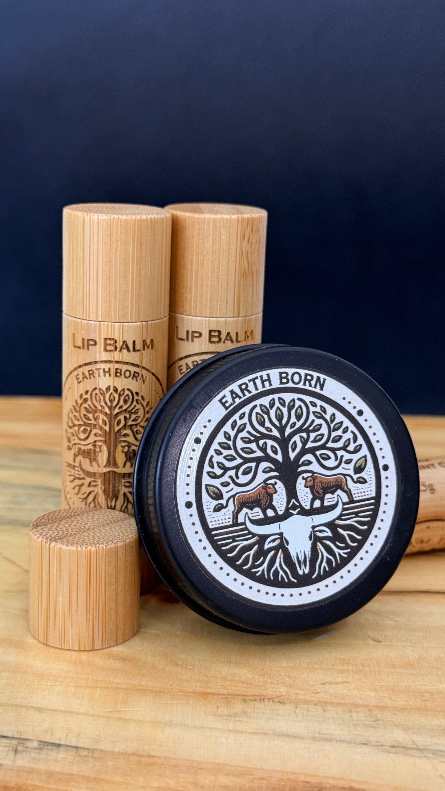 Tallow, Beeswax Lip Balm